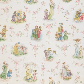 'The Months', nursery wallpaper, 1893. Museum no. E.1823-1934 