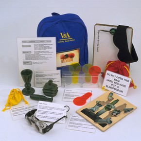 Contents of the V&A Magic Glasses Backpack