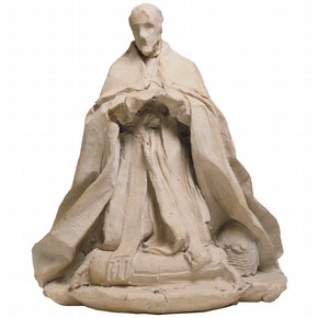 Terracotta sketch model for the monument to Pope Alexander VII, by Gianlorenzo Bernini, Rome, Italy, about 1669–70. Museum no. A.17-1932
