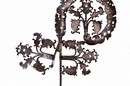 Wrought iron gondola prow, Italy, 17th century. Museum no. 9091-1863