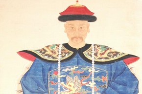 Ancestor Portrait of the Military Official General Lu Chian Kuei, Qing Dynasty, about 1755. Museum no. E.362-1956