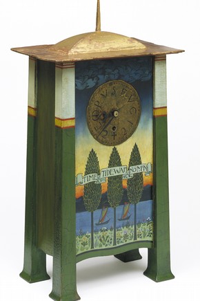 C.F.A Voysey, Clock, 1895, Museum no. W.S:1,2-1998
