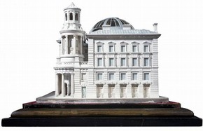 James Bunstone Bunning, The Coal Exchange, Plaster model, about 1847, London, © RIBA Library Drawings Collection