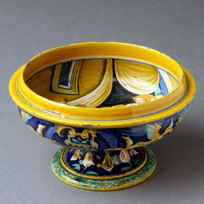 Cup, Francesco Xanto Avelli, Urbino, Italy, about 1530. Museum no. C.2241-1910