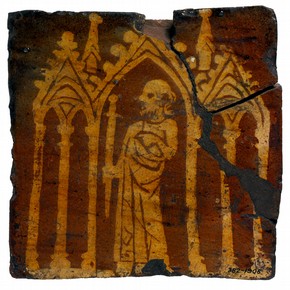 TIle, England, 14th century. Museum no. 382-1905