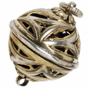 Gilded silver pomander, Germany, about 1500. Museum no. 918.1, 2-1853