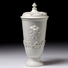 Vase, designed by J J Irnminger, Meissen porcelain factory, 1715-1720. Museum no. C.833&A-1920