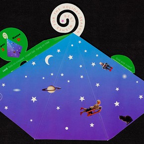 Christmas card by Jeffrey Milstein, Museum no. E.306-1999
