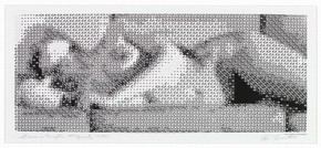 Leon Harmon and Ken Knowlton, 'Studies in Perception', 1997 (original image 1967). Museum no. E.963-2008. Given by the American Friends of the V&A through the generosity of Patric Prince