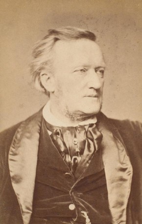 George Eksts, photograph of Richard Wagner, 19th century. Museum no. S.138:30-2007