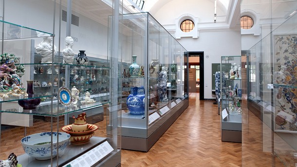 The refurbished ceramics galleries, 2010