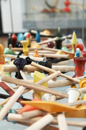'Hammers' (detail), Richard Slee, 2009. Courtesy the artist, © V&A Images (click image for larger version)
