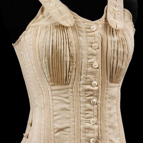 Corset, Jaeger, 1890s. Museum no. T.229-1968