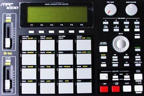 Akai MPC 1000. Photo by David Littler