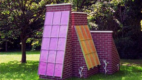 'Cold Frames', Richard Slee, 2000, photograph by Nicholas Sinclair. Courtesy the artist and Cass Sculpture Foundation