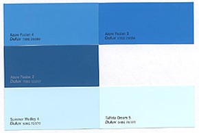 Colour swatches
