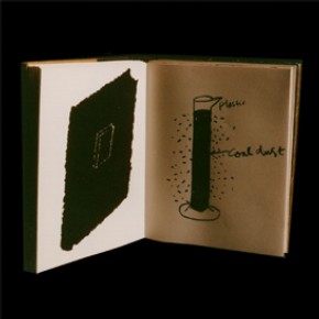 'Out of the trees and into the wood', artist's book by John Dilnot, published by Fifty Fingers, London, England, UK, 1985. NAL pressmark: X890147 