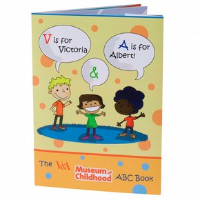 V&A ABC book made by Laura Caiafa during her Illustration class at the Mary Ward Centre 