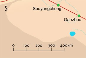 The Silk Road finds - Map 5