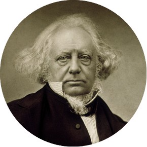 Portrait photograph of Henry Cole, by A.J.Melhuish, 1870. Museum no. PH.355-1886