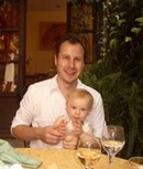 Bruce Ingman with daughter Alvie