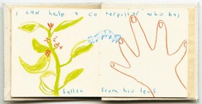 Simone Lia, rough for Little Giant, London, Gullane Children's Books, 2003