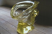 Sarah Lucas, 'The Old In Out (saggy version)', 1998, cast polyurethane, 41.3 x 50.8 x 36.8 cm. Courtesy, Sadie Coles H.Q. London