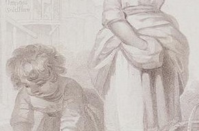 William Nutter, after William Redmore Bigg, 'The Penny Lost', England, 1803. Museum no. 28427.7