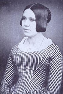 Unknown lady, daguerreotype, 1840s