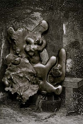 Frederick Sommer, Virgin and Child with St. Anne and the Infant St. John, 1966, gelatin-silver print, purchased 1993, Museum no. E.994-1993