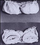 'Lemon cup', bust improver, about 1890. © The Symington Corsetry Collection