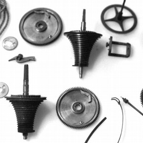 Elements of the mechanism before conservation