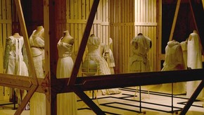'Reappearances: Getting Things Back', rear view of the labyrinth. Photography by Ronald Stoops