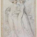 Richard Cosway, RA, Portrait of Mr and Mrs Hamlyn, Dated 1788, Museum no. E.11-2002