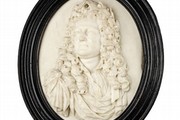 Portrait of a Man, stone relief, about 1700-20. Museum no. A.5-1988