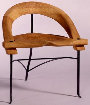 ‘Noah’, armchair designed by Nigel Coates, 1988, Museum no. W.15-1990