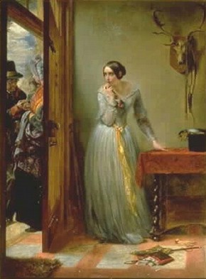 CW Cope, 'Palpitation', 1844. Museum no. FA.52