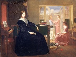 'The Governess' by Richard Redgrave RA, 1844, Museum no. FA.168