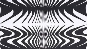 'Expansion', furnishing fabric, Barbara Brown, 1966. Museum no. CIRC.269-1967