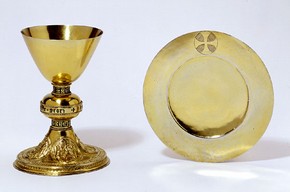 Chalice and Paten, about 1360. Museum no. 4523-1858