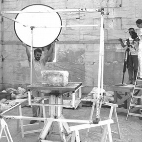 Figure 1. Photogrammetric setup in the Acropolis.