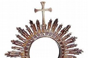 Monstrance, 1767-8. Museum no. M.1-2005