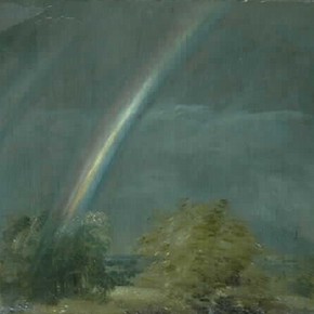 'Landscape and Double Rainbow' by John Constable, Museum no. 328-1888 