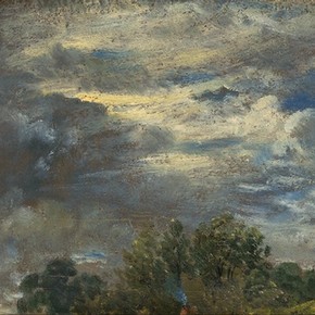 'Study of Sky and Trees' by John Constable, 24 September 1821, Museum no. 167-1888