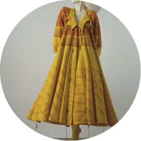 Evening coat, Zandra Rhodes, 1969. Museum no. T.356-1974
