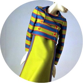 Mini dress and jacket, Emanuel Ungaro, 1966. Museum no. T.320 A-1978