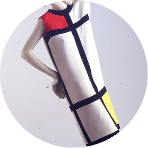 'Mondrian', dress, Yves Saint Laurent, 1965. Museum no. T.369-1974