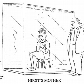 Figure 3. Meyrick Jones, Hirst's Mother. Private Eye, 17 June 1994.
