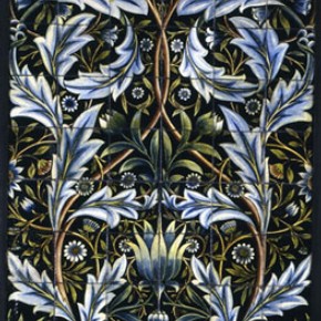Figure 1. Panel of tiles designed by William Morris, William De Morgan, 1876.