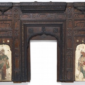 Figure 3. The central element of the main façade after conservation. Photograph by Nigel Bamforth.